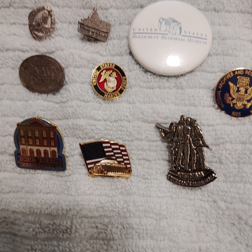 Washington DC Commemorative Pins Collection